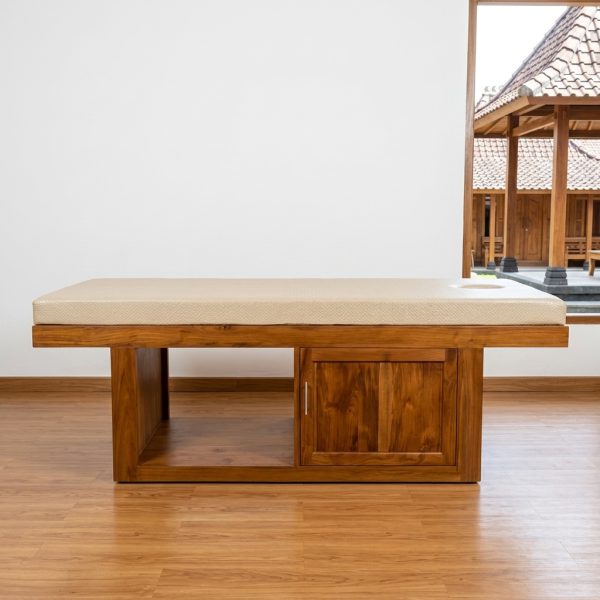 Massage Bed Kayu Jati - Bed Terapi Pijat dan Salon Spa nyaman dan kokoh