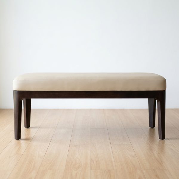 Bench Kayu Minimalis Modern - Bangku Panjang Jok Empuk Untuk Ruang Makan dan Cafe